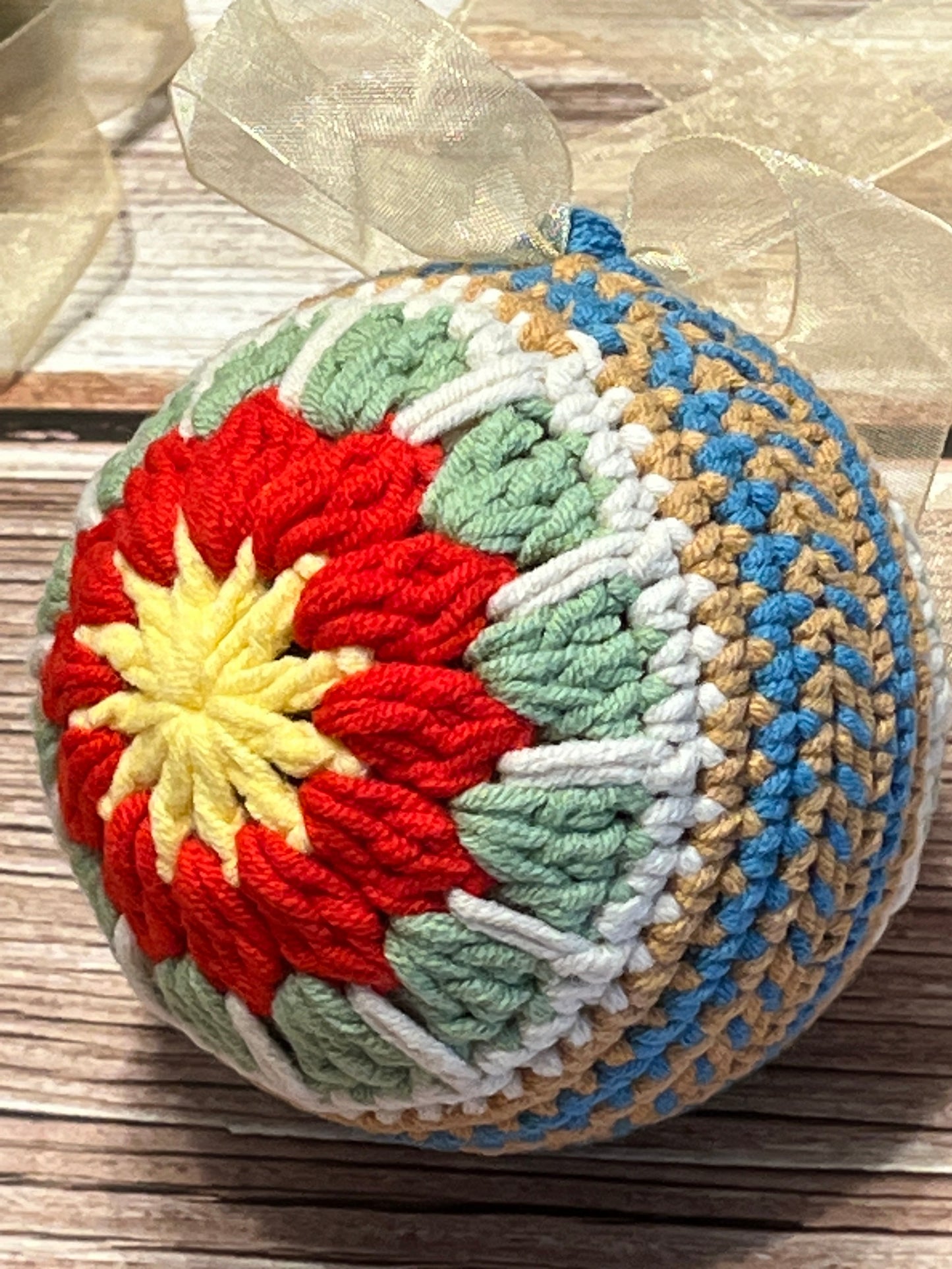 Christmas Ball crochet pattern, crochet Christmas Ball Decorations pattern