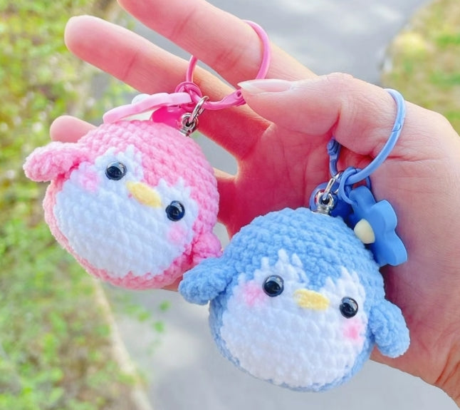 Small Penguin decoration crochet pattern--Crochet animal