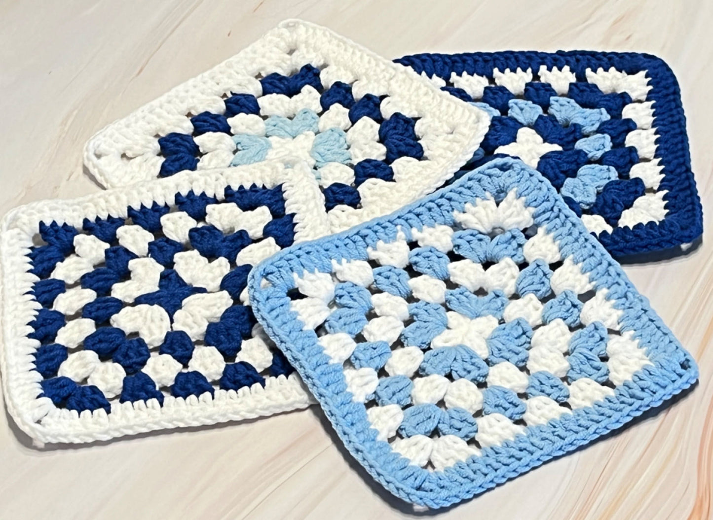 Classic Granny Square Crochet patternII--Granny square bag--Granny square blanket