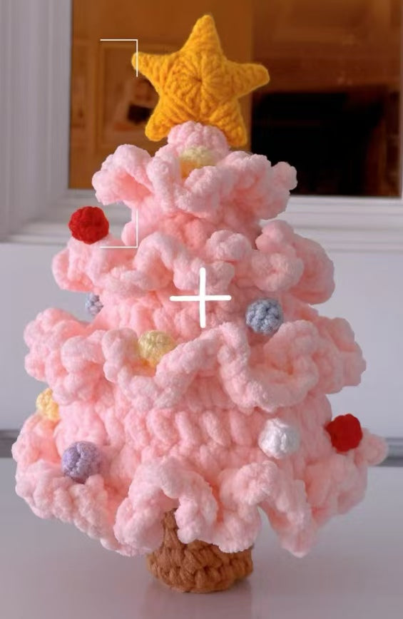 No Sew Christmas Tree Crochet Pattern, Crochet Christmas Tree Pattern, Christmas Crochet Pattern, Joy Christmas Tree, Crocheted Tree Pattern, Winter, Holiday Toy Tutorial, PDF Crochet Pattern