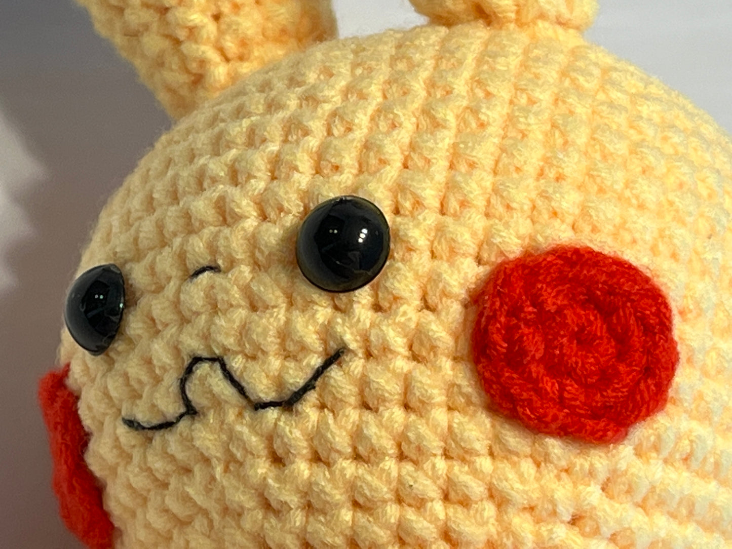 Pikachu crochet plushie, cute crochet Amigurumi, Pikachu Toy, Handmade gift