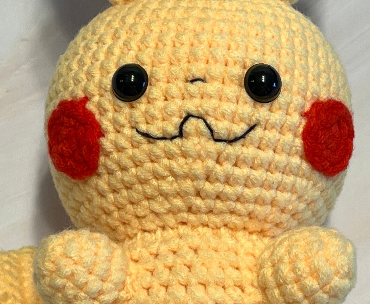 Pikachu crochet plushie, cute crochet Amigurumi, Pikachu Toy, Handmade gift