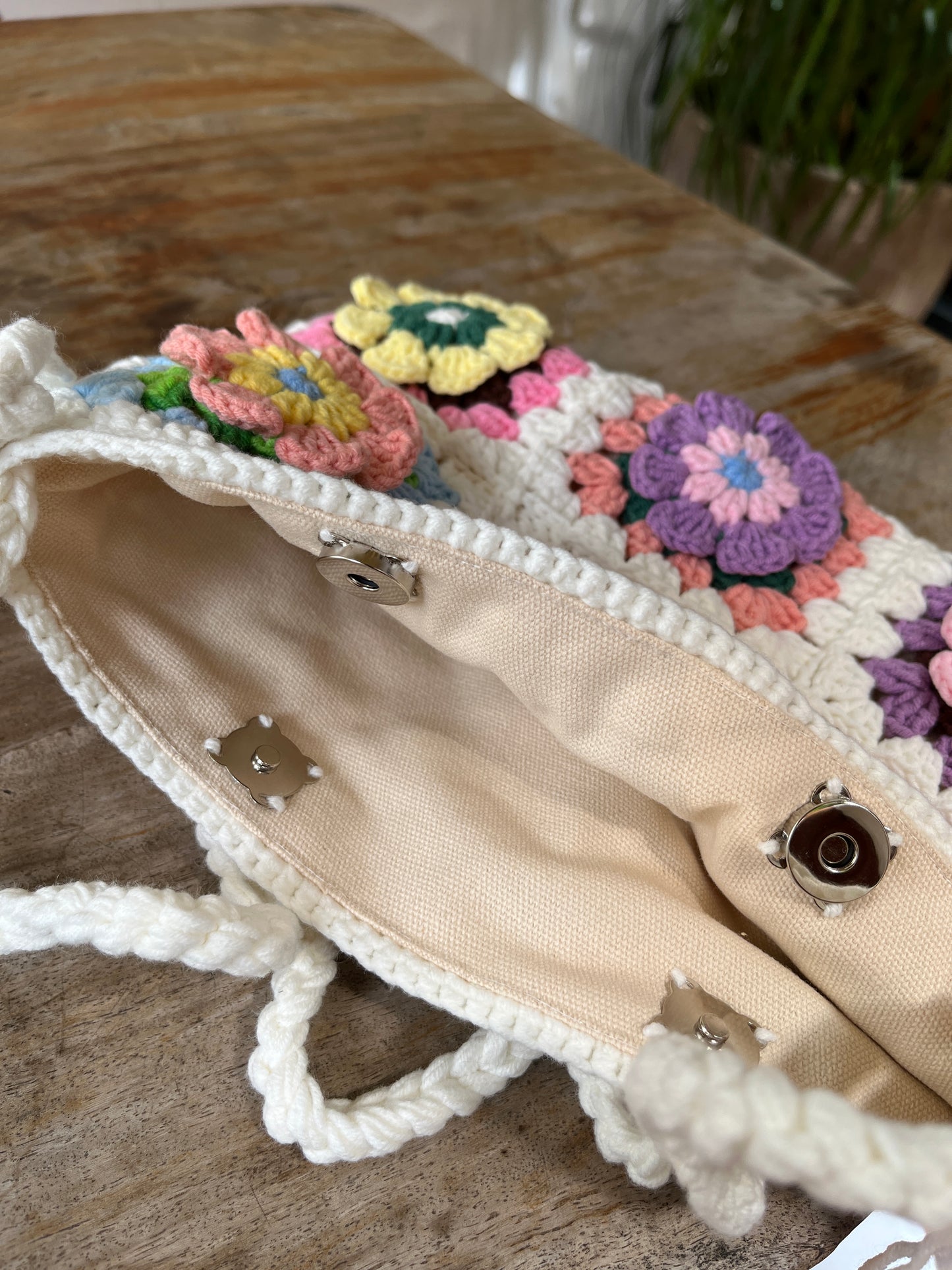 Crochet 3D Flower crossbody Bag,Handmade flowers Bag, crochet purse crossbody bags, finished product, gift for her
