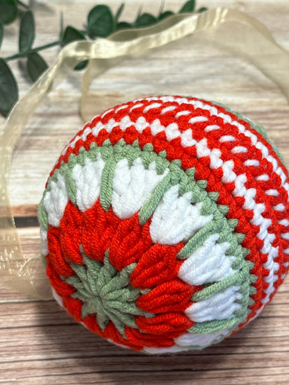 Christmas Ball crochet pattern, crochet Christmas Ball Decorations pattern