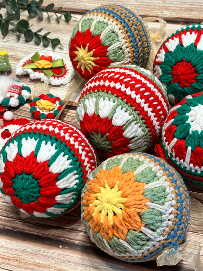 Christmas Ball crochet pattern, crochet Christmas Ball Decorations pattern