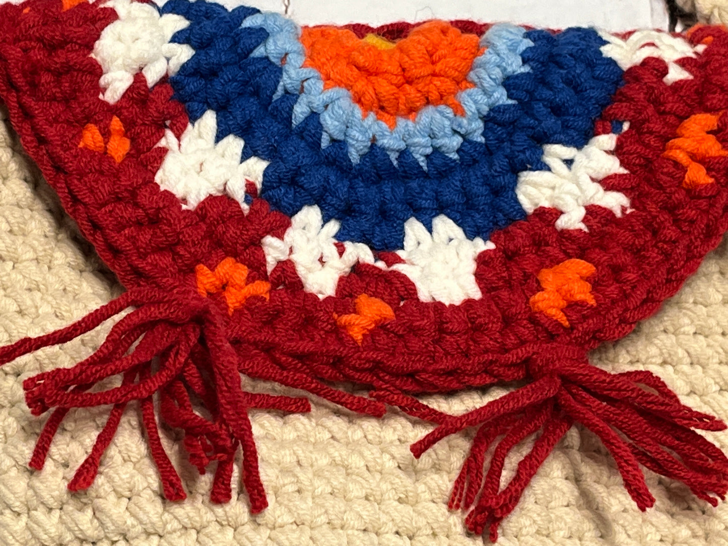 Alpaca crossbody crochet bag, Animal bag, handmade gifts