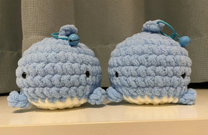 Cute Whale car hanging, Whale crochet Keychain, handmade gift