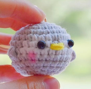 Small Penguin decoration crochet pattern--Crochet animal