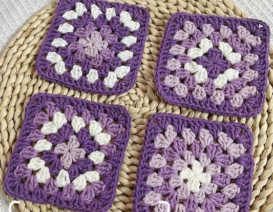 Classic Granny Square Crochet patternII--Granny square bag--Granny square blanket