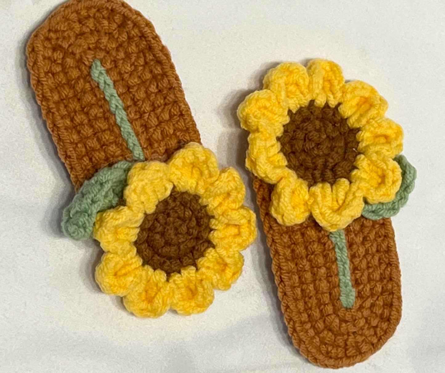 Cute Hair Barrette with Sunflower, Sunflower Hair Clips, Holiday Hair Clips, Handmade Crocheted Sunflower Hair Clip, Unique Hair Clips for Her, Sunflower lovers