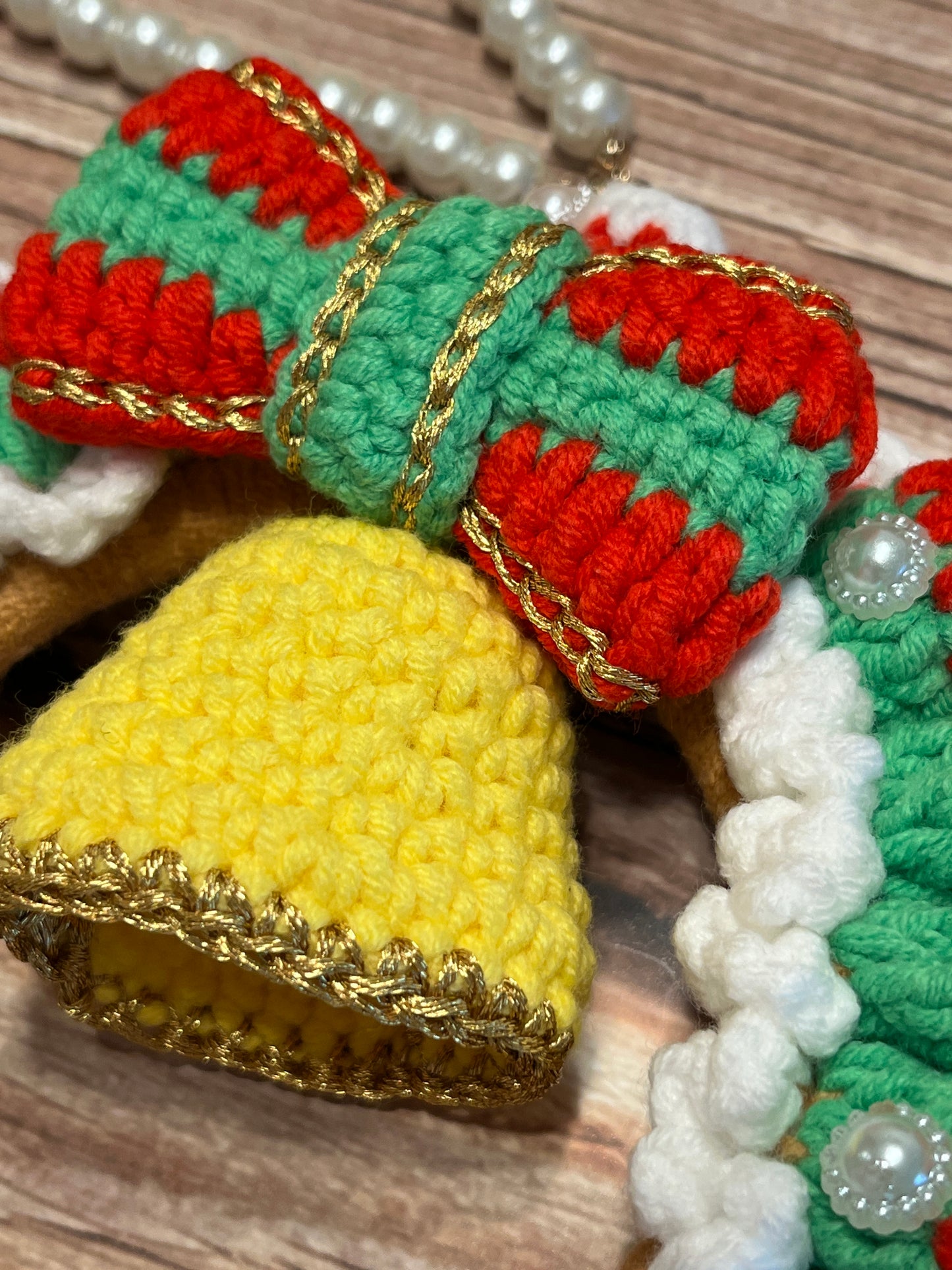 Christmas crochet hanger, Christmas crochet wreath, crochet Christmas Decorations, Christmas gifts