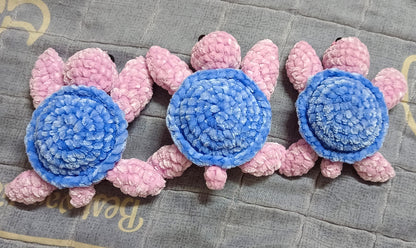 Crochet Sea Turtle Plushie, Crochet Animal toy, Handmade gift