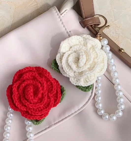 Camellia Decor Crochet Pattern--flower decor--Crochet flower