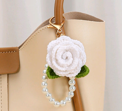 Camellia Decor Crochet Pattern--flower decor--Crochet flower