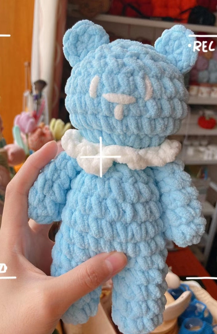 Crochet Teddy Bear, animal toy, cute bear toy, handmade gift
