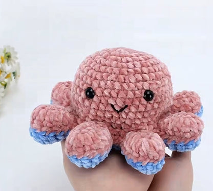 Reversible Octopus crochet pattern--amigurumi crochet pattern
