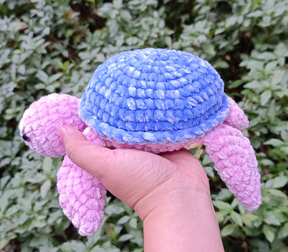 Crochet Sea Turtle Plushie, Crochet Animal toy, Handmade gift