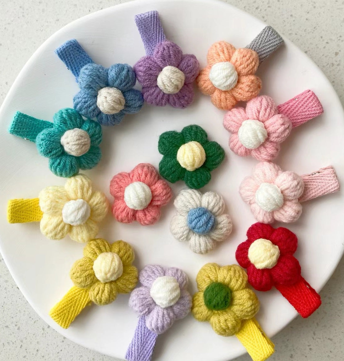 Crochet Puff Flower Pattern, Crochet Puff Stitch Pattern, Crochet Easy Flower Tutorial, Crochet DIY Yarn Puff Stitch Flower Pattern