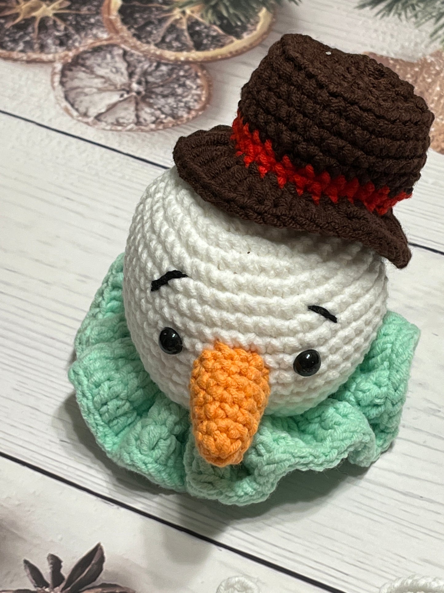 Single or Set of 4 Christmas crochet decor, Christmas ornaments, Christmas gift